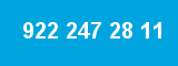 922 247 28 11 922 247 28 11